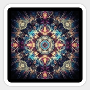 kaleidoscopic patterns Sticker